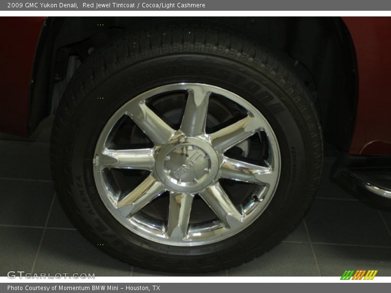 Red Jewel Tintcoat / Cocoa/Light Cashmere 2009 GMC Yukon Denali
