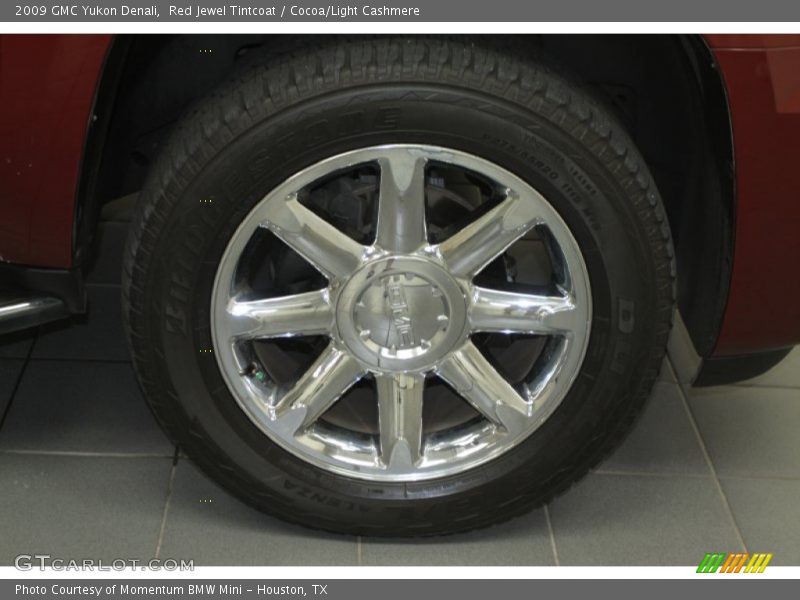 Red Jewel Tintcoat / Cocoa/Light Cashmere 2009 GMC Yukon Denali
