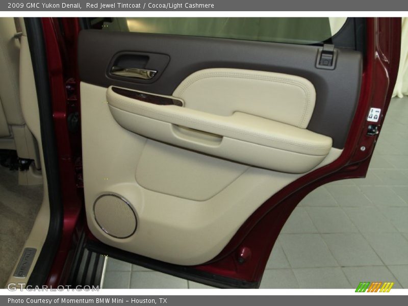 Red Jewel Tintcoat / Cocoa/Light Cashmere 2009 GMC Yukon Denali