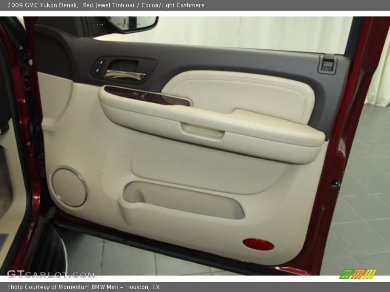 Red Jewel Tintcoat / Cocoa/Light Cashmere 2009 GMC Yukon Denali