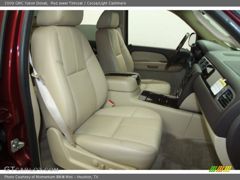 Red Jewel Tintcoat / Cocoa/Light Cashmere 2009 GMC Yukon Denali
