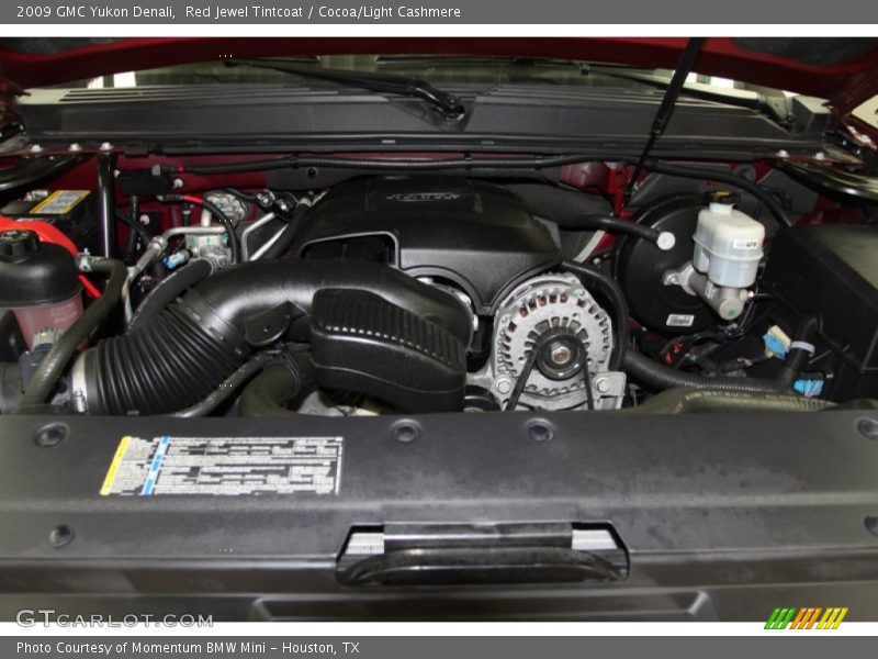 Red Jewel Tintcoat / Cocoa/Light Cashmere 2009 GMC Yukon Denali