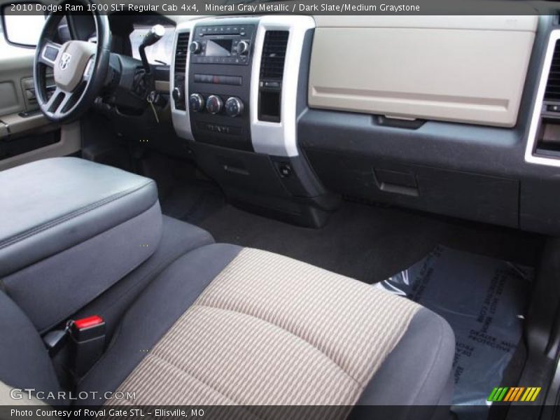 Mineral Gray Metallic / Dark Slate/Medium Graystone 2010 Dodge Ram 1500 SLT Regular Cab 4x4