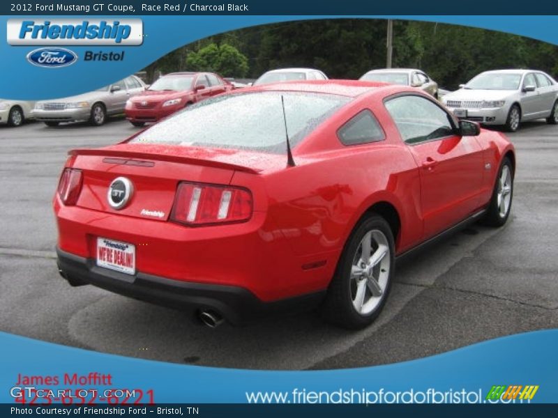 Race Red / Charcoal Black 2012 Ford Mustang GT Coupe