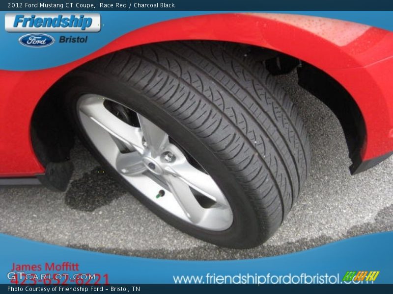 Race Red / Charcoal Black 2012 Ford Mustang GT Coupe