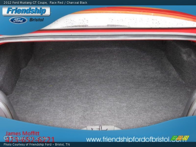 Race Red / Charcoal Black 2012 Ford Mustang GT Coupe