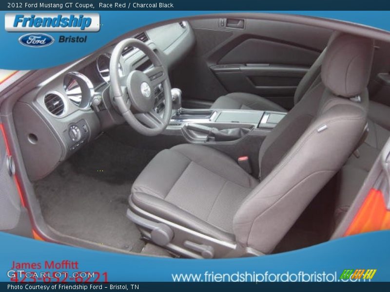 Race Red / Charcoal Black 2012 Ford Mustang GT Coupe