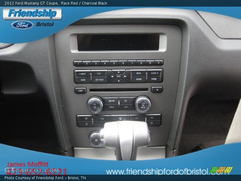 Race Red / Charcoal Black 2012 Ford Mustang GT Coupe