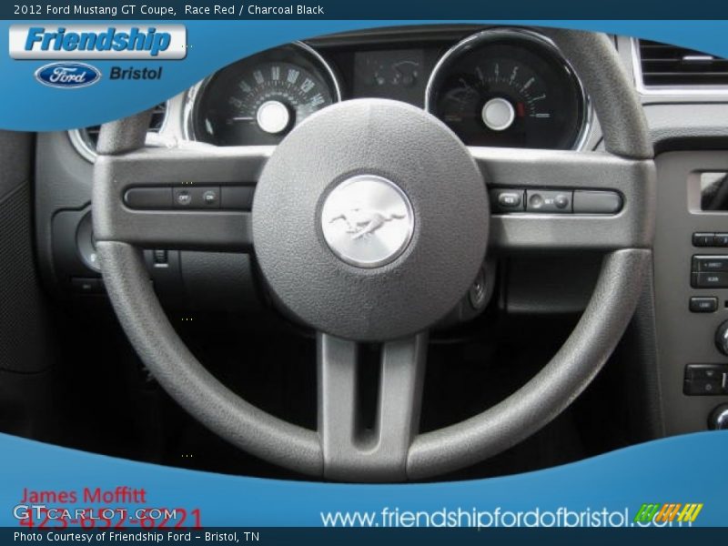 Race Red / Charcoal Black 2012 Ford Mustang GT Coupe