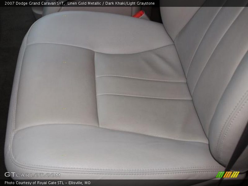 Linen Gold Metallic / Dark Khaki/Light Graystone 2007 Dodge Grand Caravan SXT