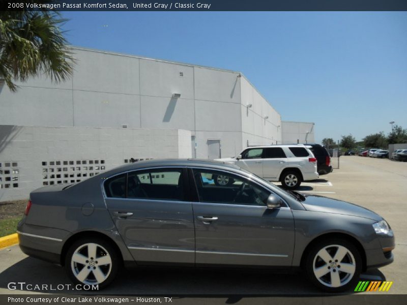 United Gray / Classic Gray 2008 Volkswagen Passat Komfort Sedan