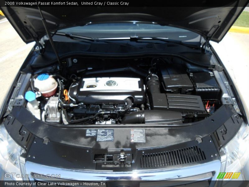 United Gray / Classic Gray 2008 Volkswagen Passat Komfort Sedan