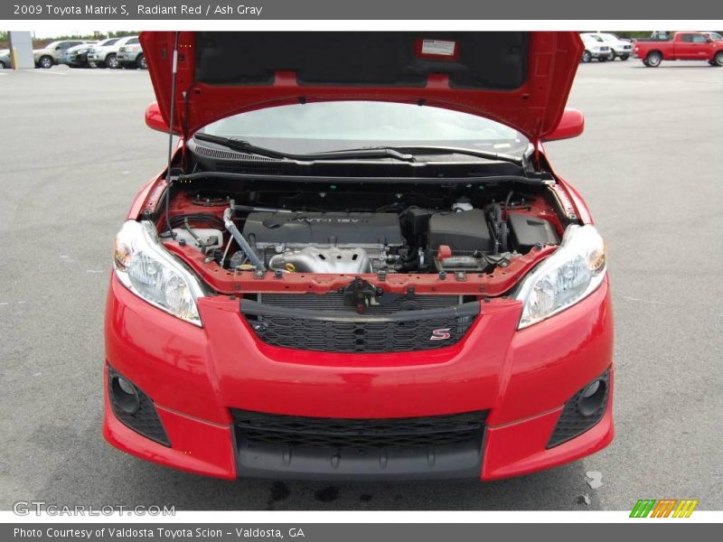 Radiant Red / Ash Gray 2009 Toyota Matrix S