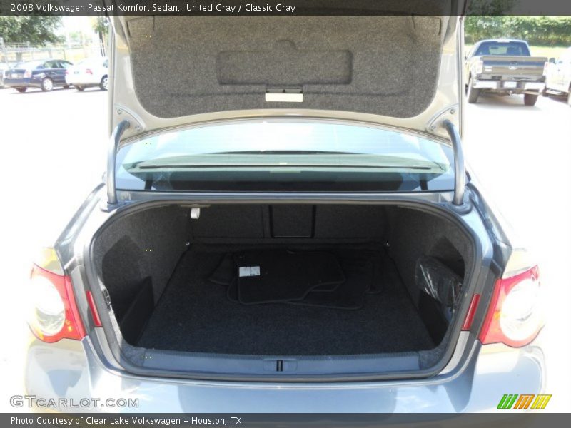 United Gray / Classic Gray 2008 Volkswagen Passat Komfort Sedan