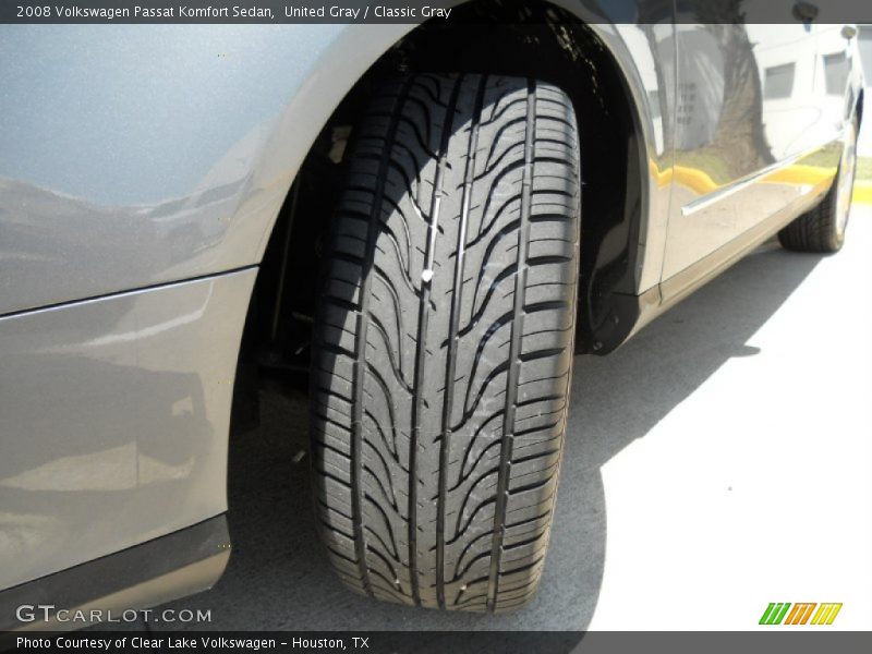 United Gray / Classic Gray 2008 Volkswagen Passat Komfort Sedan