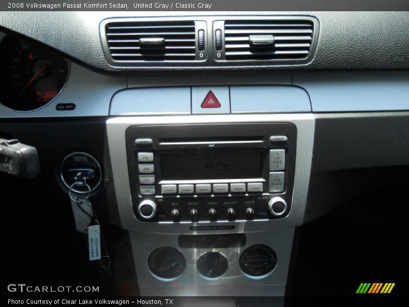 United Gray / Classic Gray 2008 Volkswagen Passat Komfort Sedan