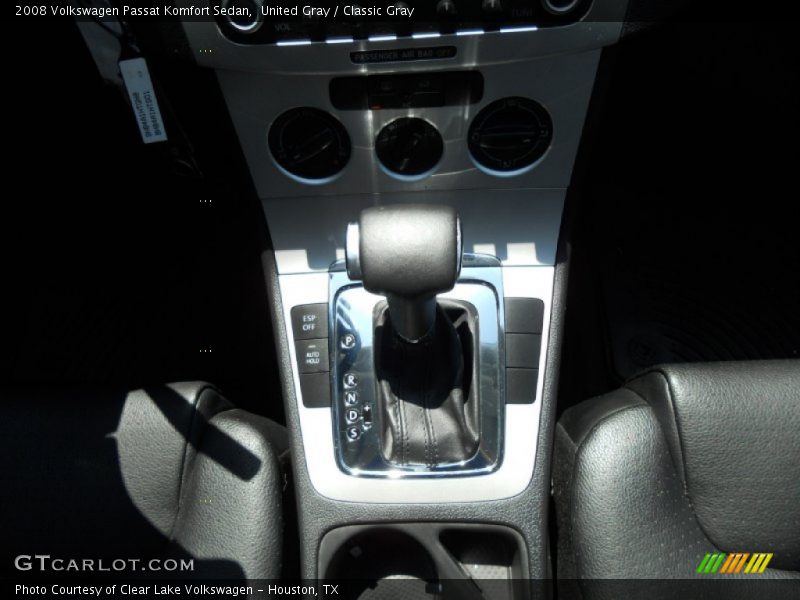 United Gray / Classic Gray 2008 Volkswagen Passat Komfort Sedan