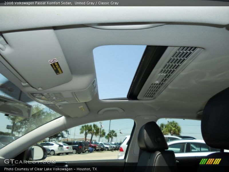United Gray / Classic Gray 2008 Volkswagen Passat Komfort Sedan