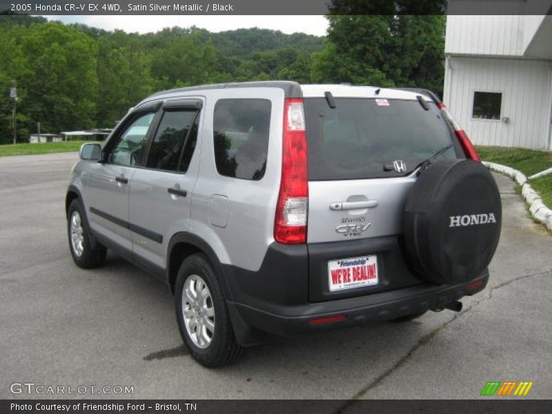 Satin Silver Metallic / Black 2005 Honda CR-V EX 4WD