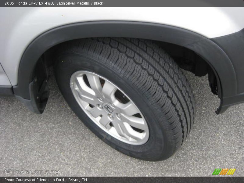 Satin Silver Metallic / Black 2005 Honda CR-V EX 4WD