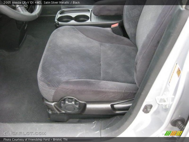 Satin Silver Metallic / Black 2005 Honda CR-V EX 4WD
