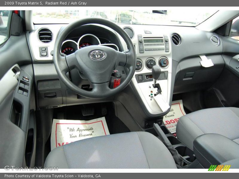 Radiant Red / Ash Gray 2009 Toyota Matrix S