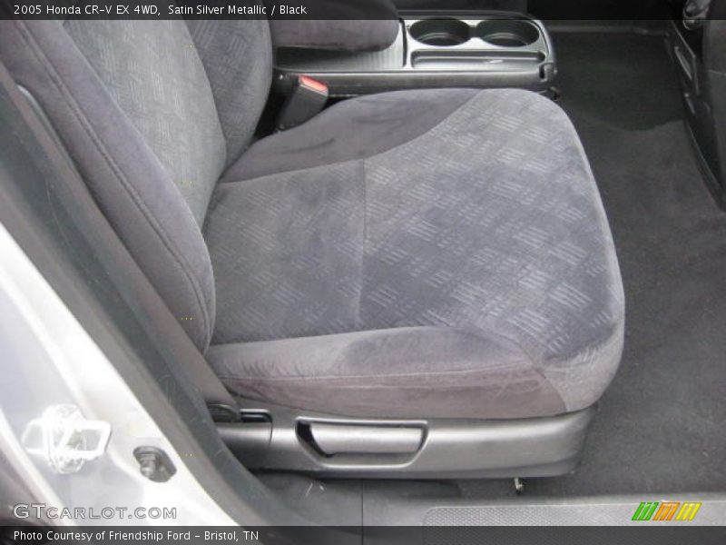 Satin Silver Metallic / Black 2005 Honda CR-V EX 4WD