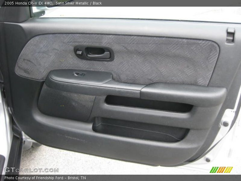 Satin Silver Metallic / Black 2005 Honda CR-V EX 4WD