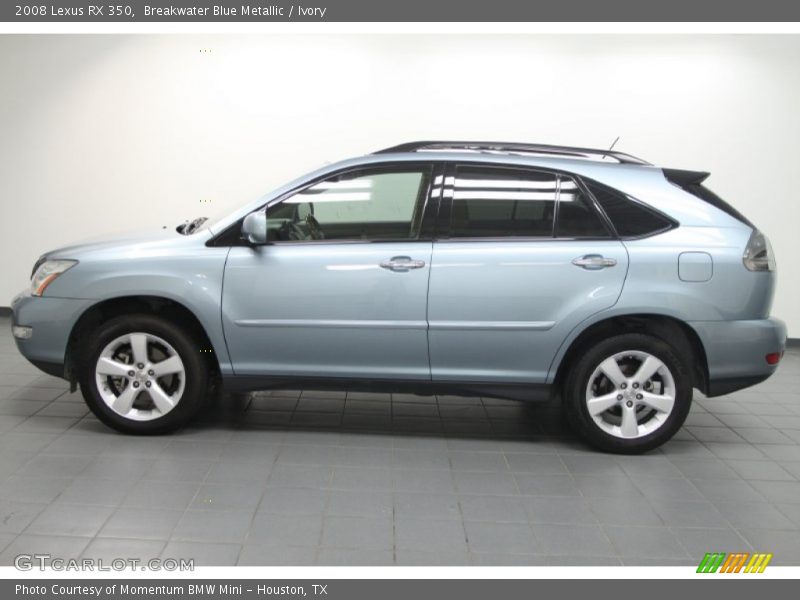 Breakwater Blue Metallic / Ivory 2008 Lexus RX 350