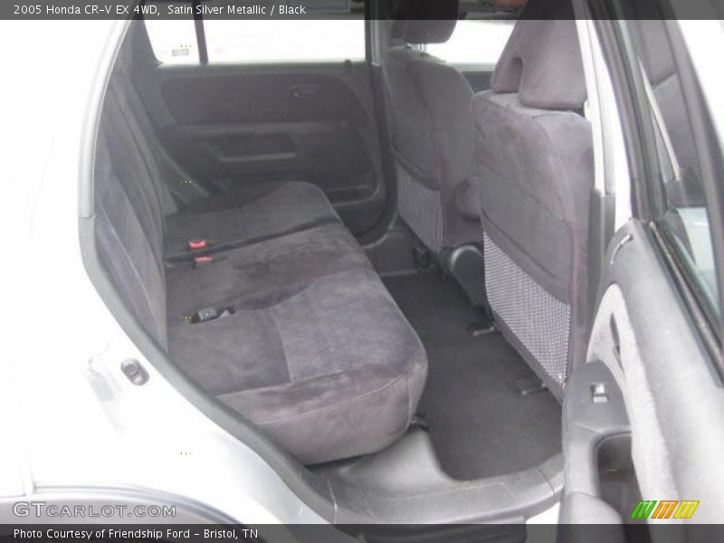 Satin Silver Metallic / Black 2005 Honda CR-V EX 4WD