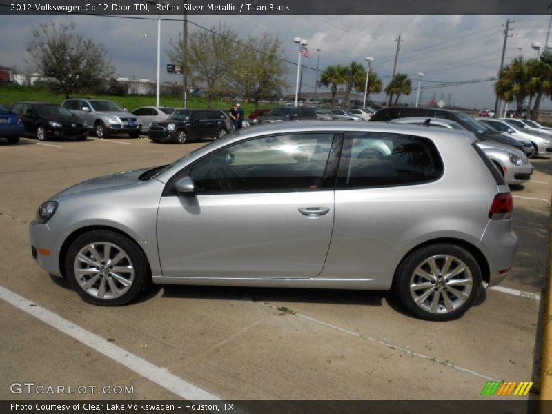  2012 Golf 2 Door TDI Reflex Silver Metallic