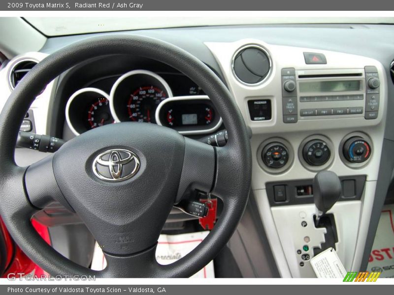 Radiant Red / Ash Gray 2009 Toyota Matrix S