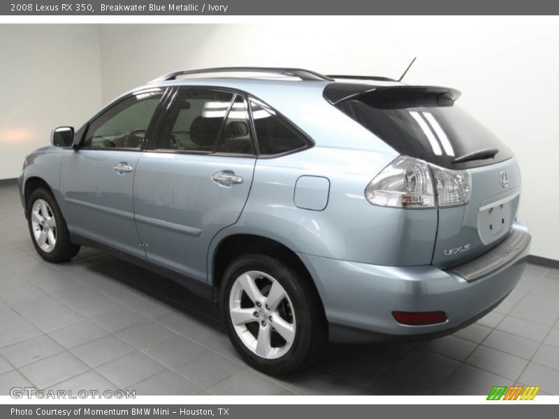 Breakwater Blue Metallic / Ivory 2008 Lexus RX 350