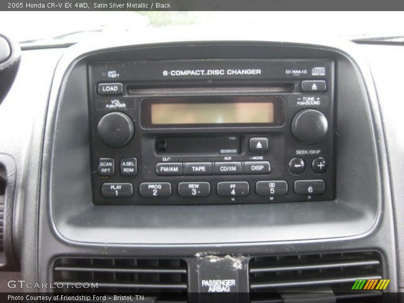 Satin Silver Metallic / Black 2005 Honda CR-V EX 4WD