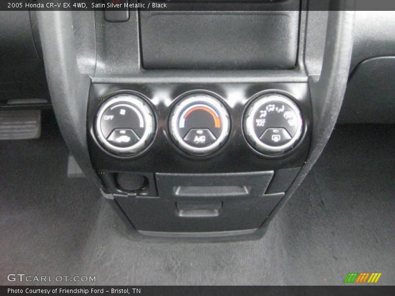 Satin Silver Metallic / Black 2005 Honda CR-V EX 4WD