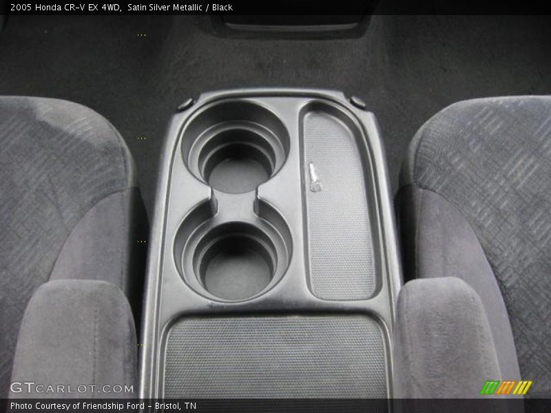 Satin Silver Metallic / Black 2005 Honda CR-V EX 4WD