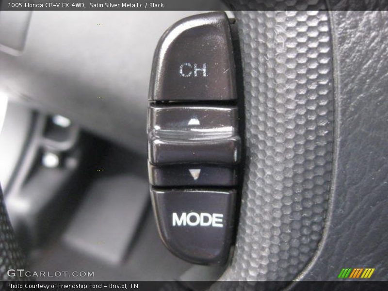 Satin Silver Metallic / Black 2005 Honda CR-V EX 4WD