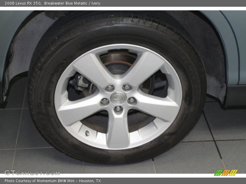 Breakwater Blue Metallic / Ivory 2008 Lexus RX 350