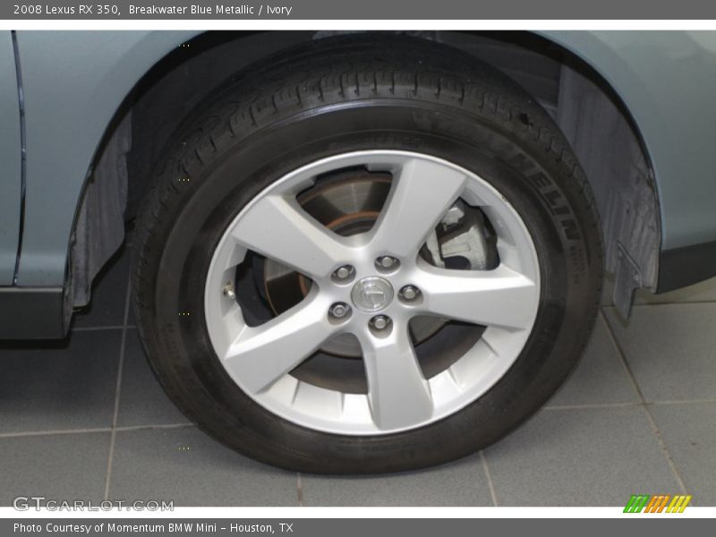 Breakwater Blue Metallic / Ivory 2008 Lexus RX 350