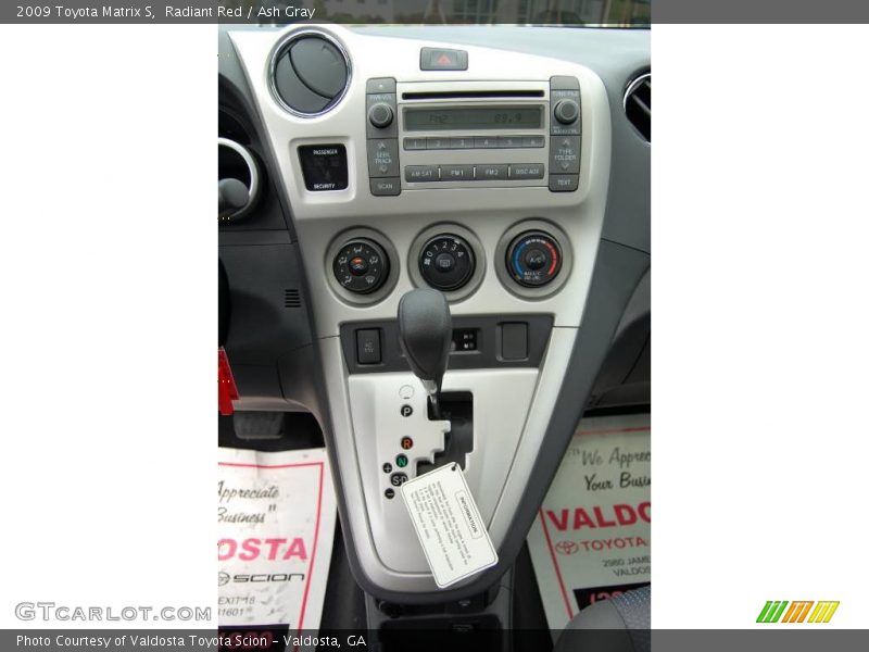 Radiant Red / Ash Gray 2009 Toyota Matrix S