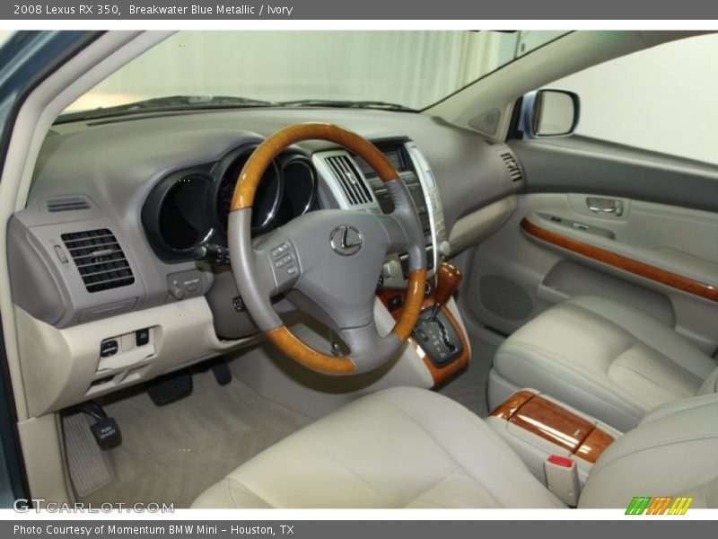 Breakwater Blue Metallic / Ivory 2008 Lexus RX 350