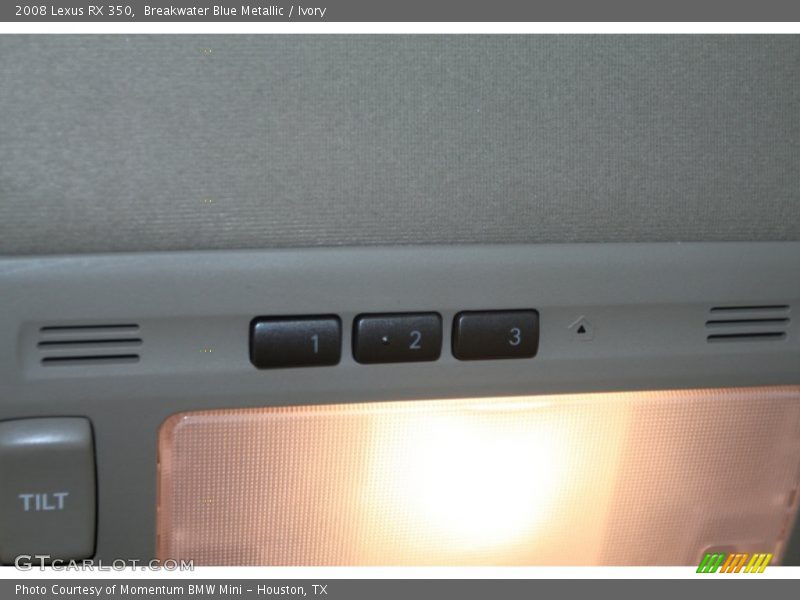 Breakwater Blue Metallic / Ivory 2008 Lexus RX 350