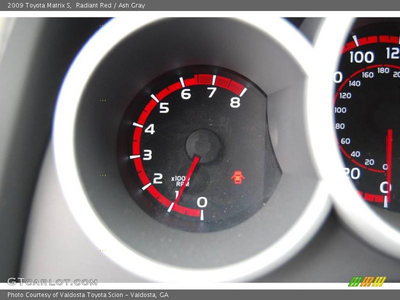 Radiant Red / Ash Gray 2009 Toyota Matrix S