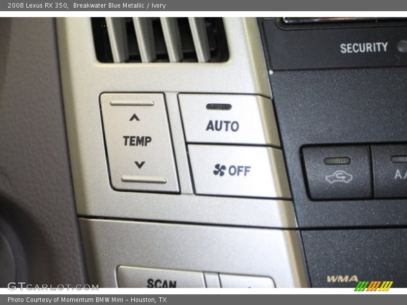 Breakwater Blue Metallic / Ivory 2008 Lexus RX 350