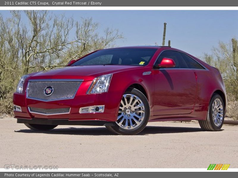 Front 3/4 View of 2011 CTS Coupe