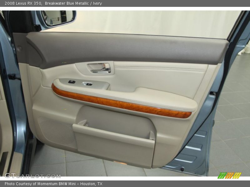 Breakwater Blue Metallic / Ivory 2008 Lexus RX 350