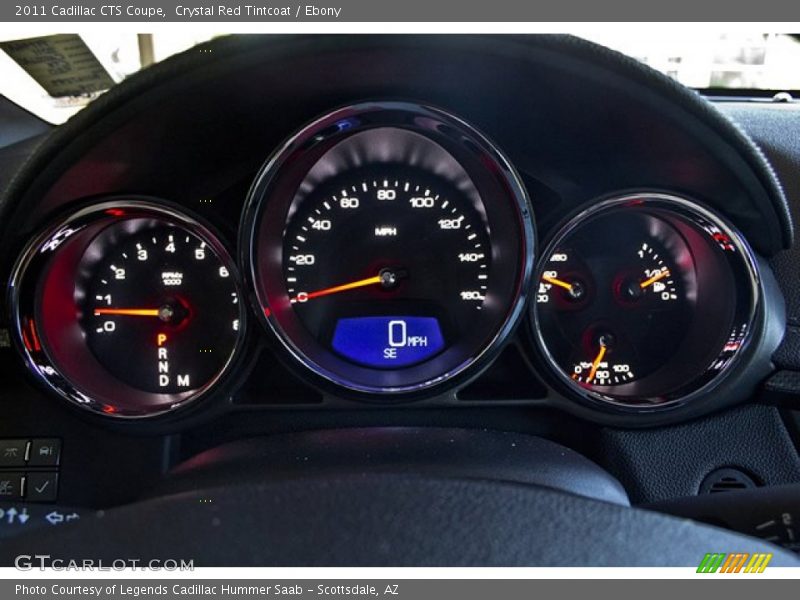  2011 CTS Coupe Coupe Gauges