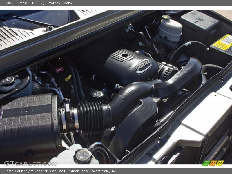  2006 H2 SUV Engine - 6.0 Liter OHV 16-Valve V8