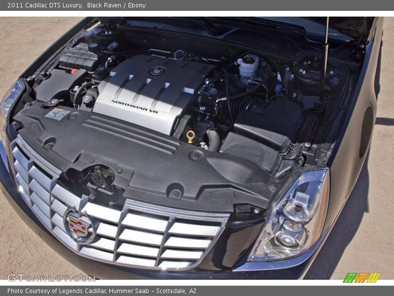 Black Raven / Ebony 2011 Cadillac DTS Luxury