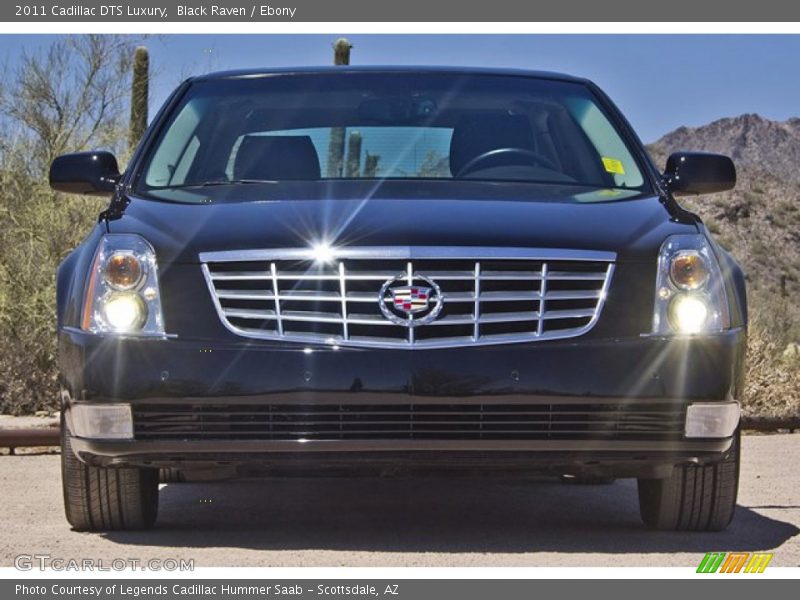 Black Raven / Ebony 2011 Cadillac DTS Luxury